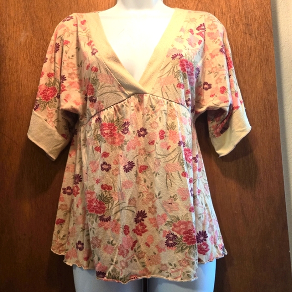 Forever 21 Tops - Twenty One Cotton kimono floral top GORGEOUS! SzM